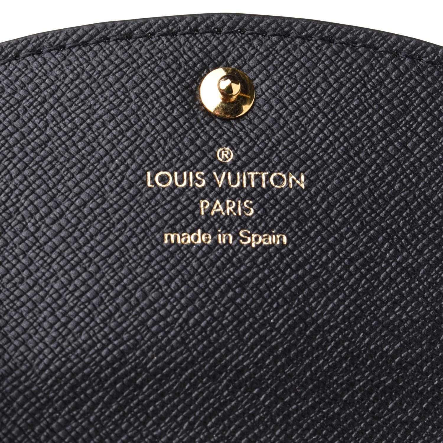 Louis Vuitton Monogram Giant Wild At Heart Rosalie Coin Purse Black 6 of 7