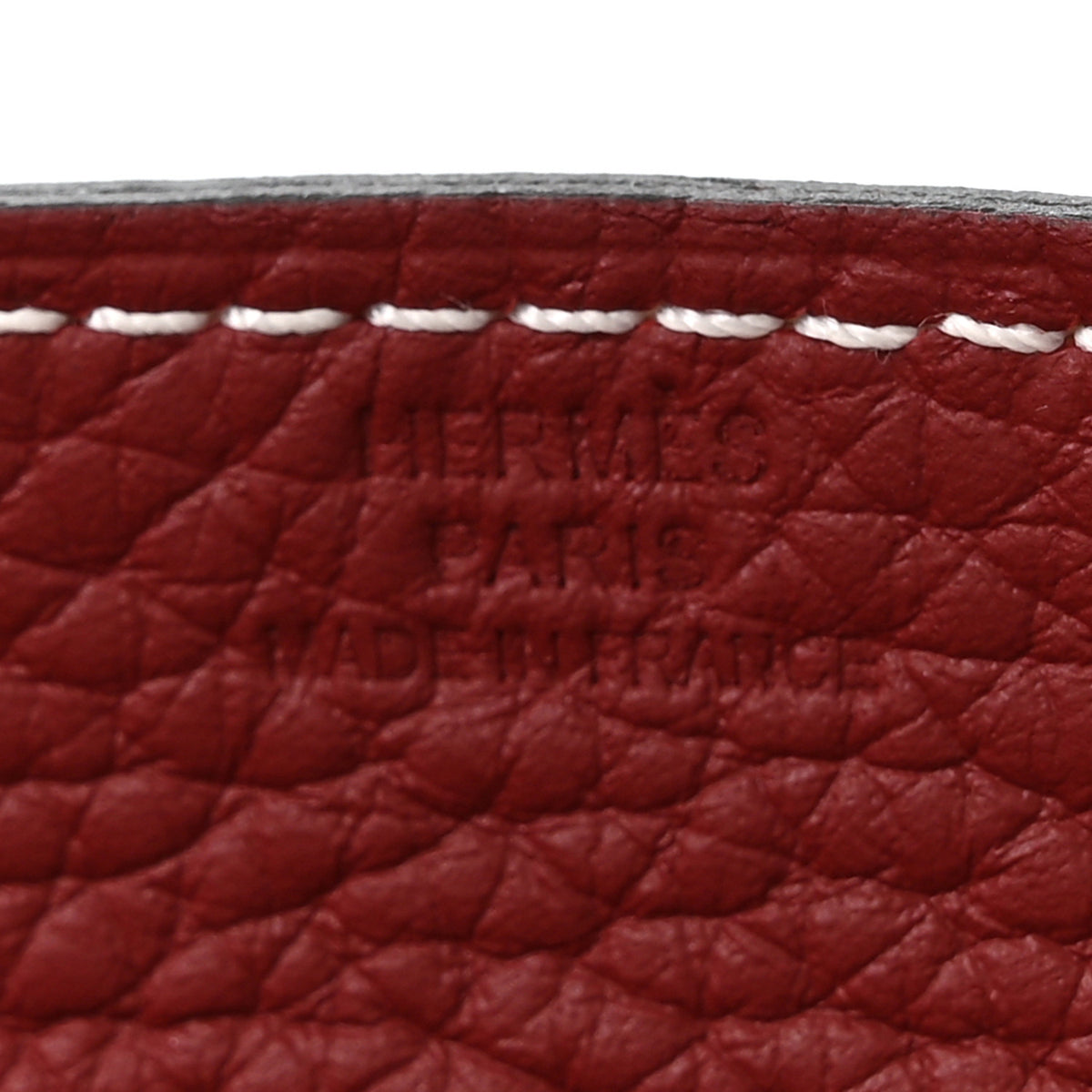 Hermes Taurillon Mini Mises et Relances Evelyne Change Tray Rouge H 6 of 7