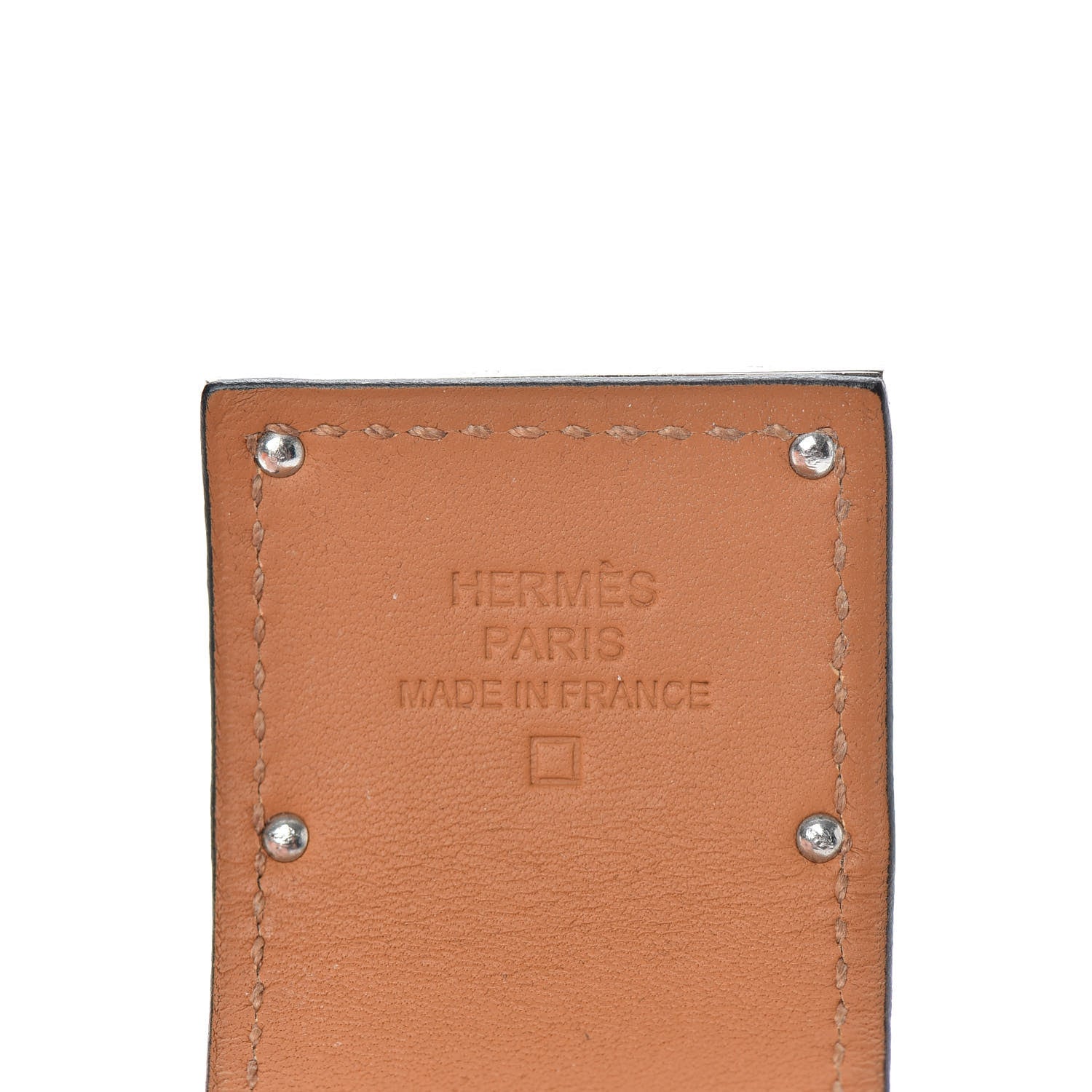 Hermes Shiny Alligator Kelly Dog Cuff Black 3 of 5