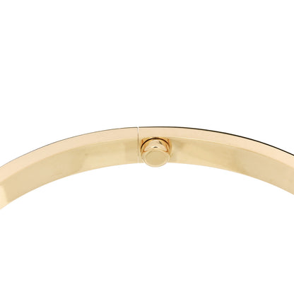 Cartier 18K Yellow Gold 6 Diamond Small LOVE Bracelet 17 7 of 8