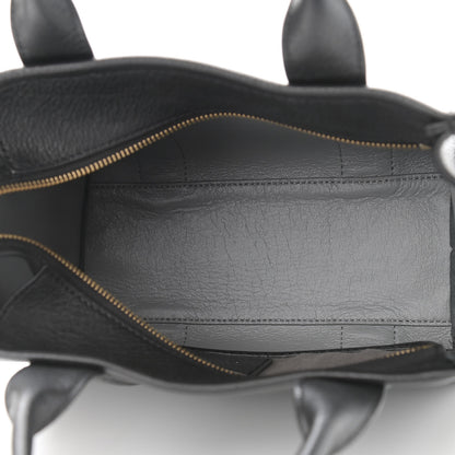 Marc Jacobs Grained Calfskin Small The Tote Bag Black 5 of 11