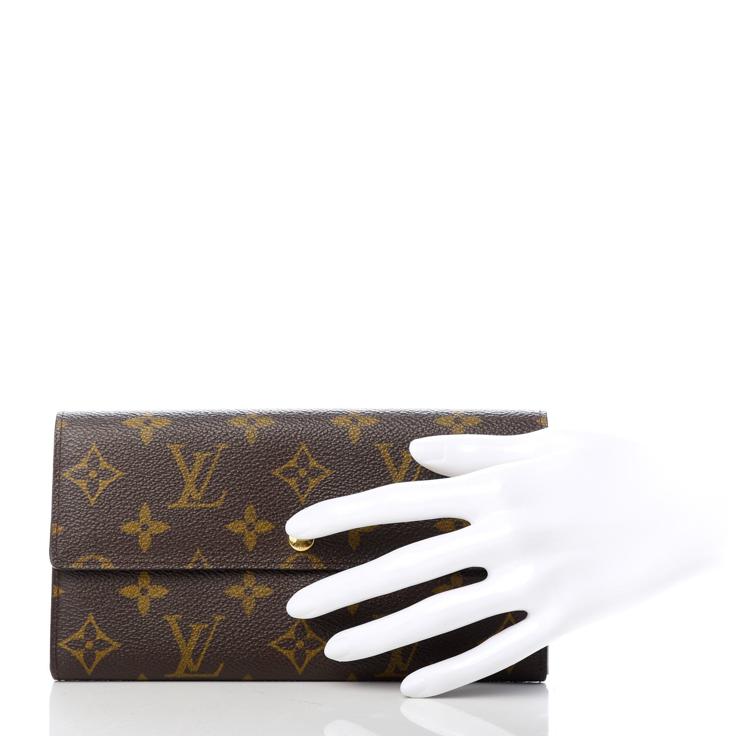 Louis Vuitton Monogram Sarah Wallet 2 of 6