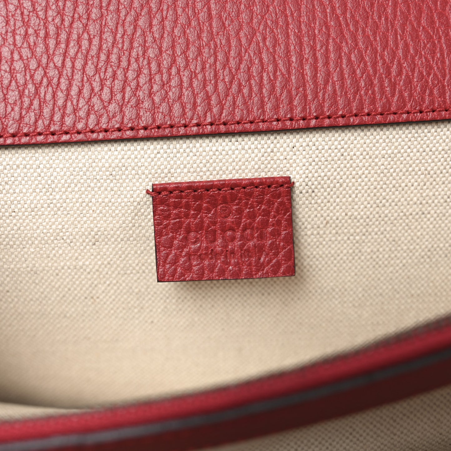 Dollar Calfskin Swarovski Crystal Small Dionysus Shoulder Bag Hibiscus Red