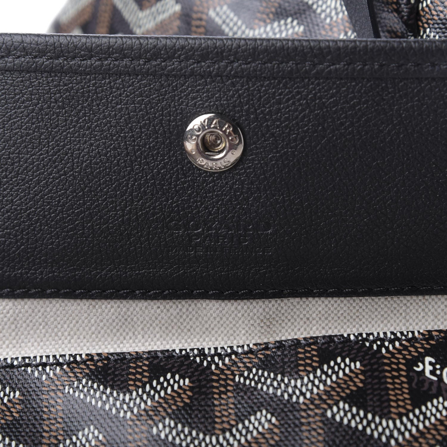 Goyard Goyardine Saint Louis GM Black 8 of 8