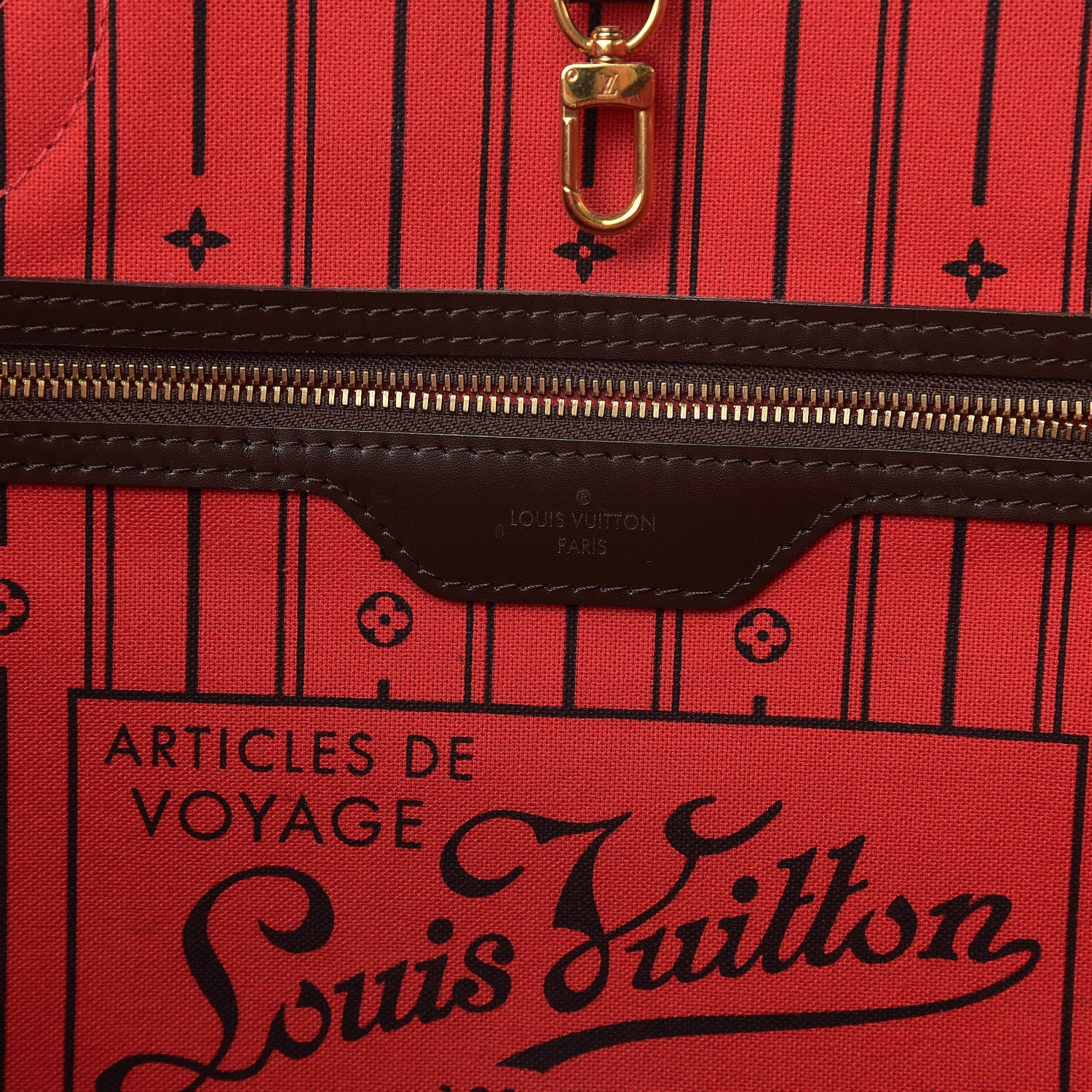 Louis Vuitton Damier Ebene Neverfull GM 7 of 12