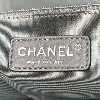 Chanel Calfskin Ultra Stitch Bowler Navy 6 of 12
