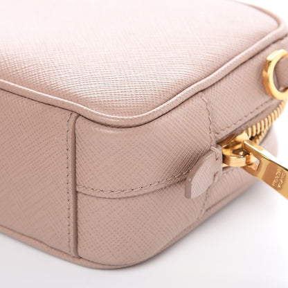 Prada Saffiano Mini Camera Crossbody Cammeo 11 of 11