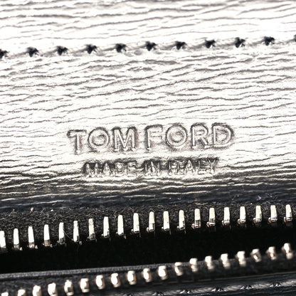 Tom Ford Metallic Palmellato Calfskin TF Mini Bag Silver 6 of 9