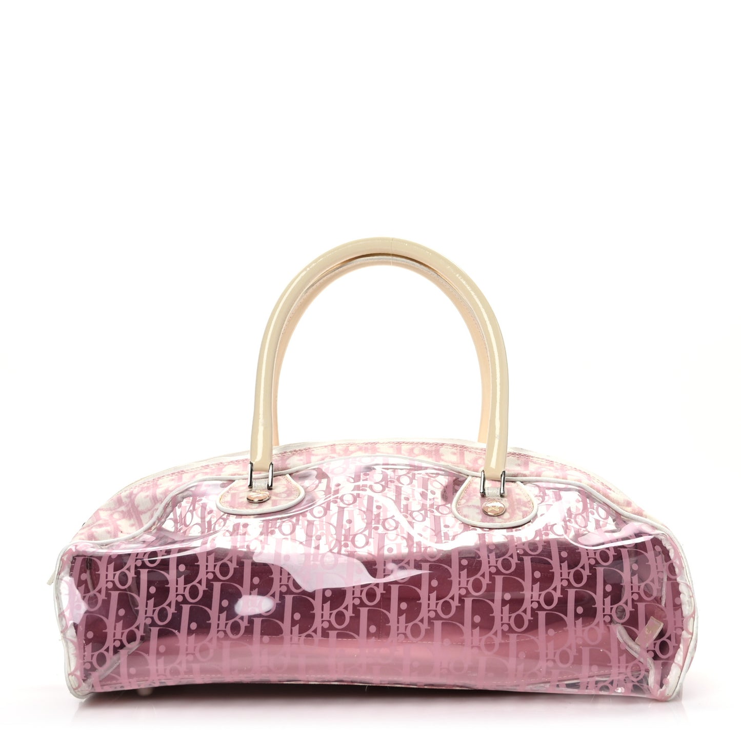 Monogram PVC Bowler Pink