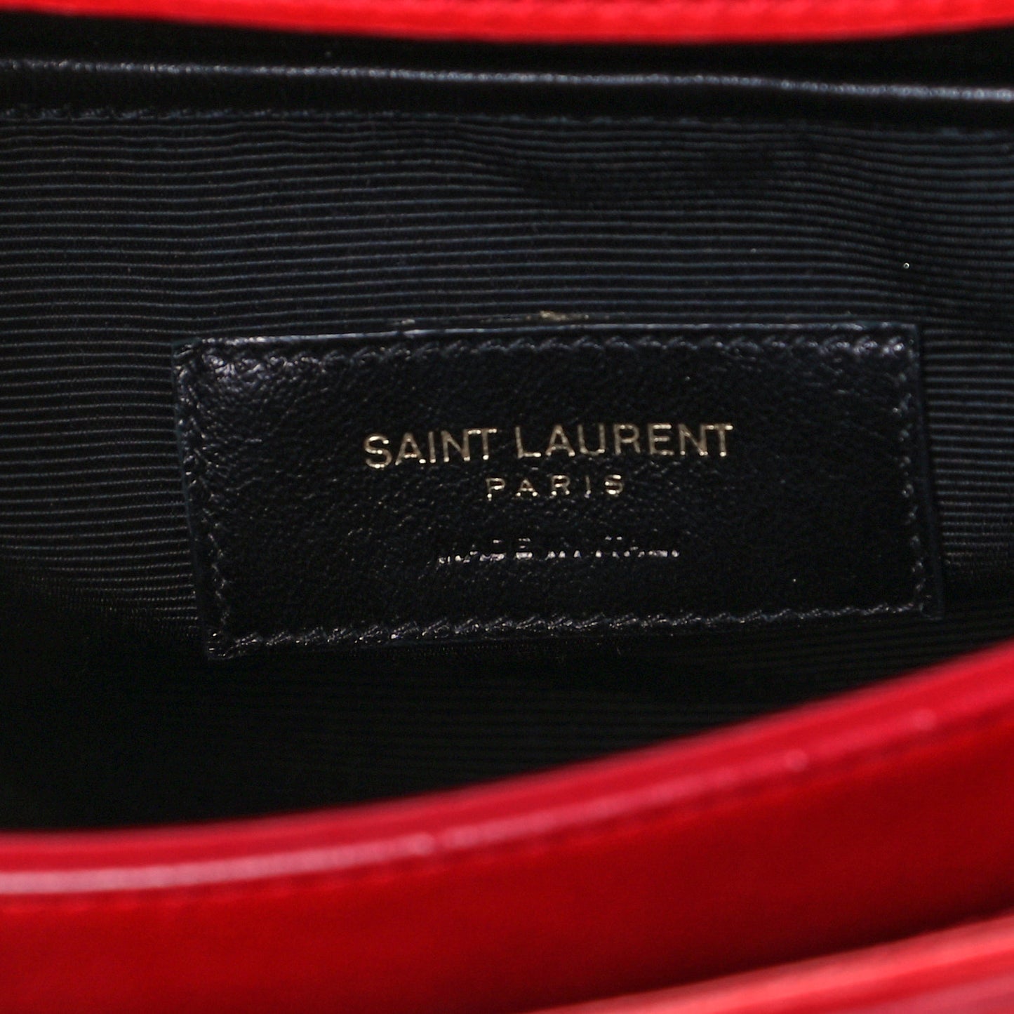 Calfskin Small Moujik Top Handle Bag Lipstick Red