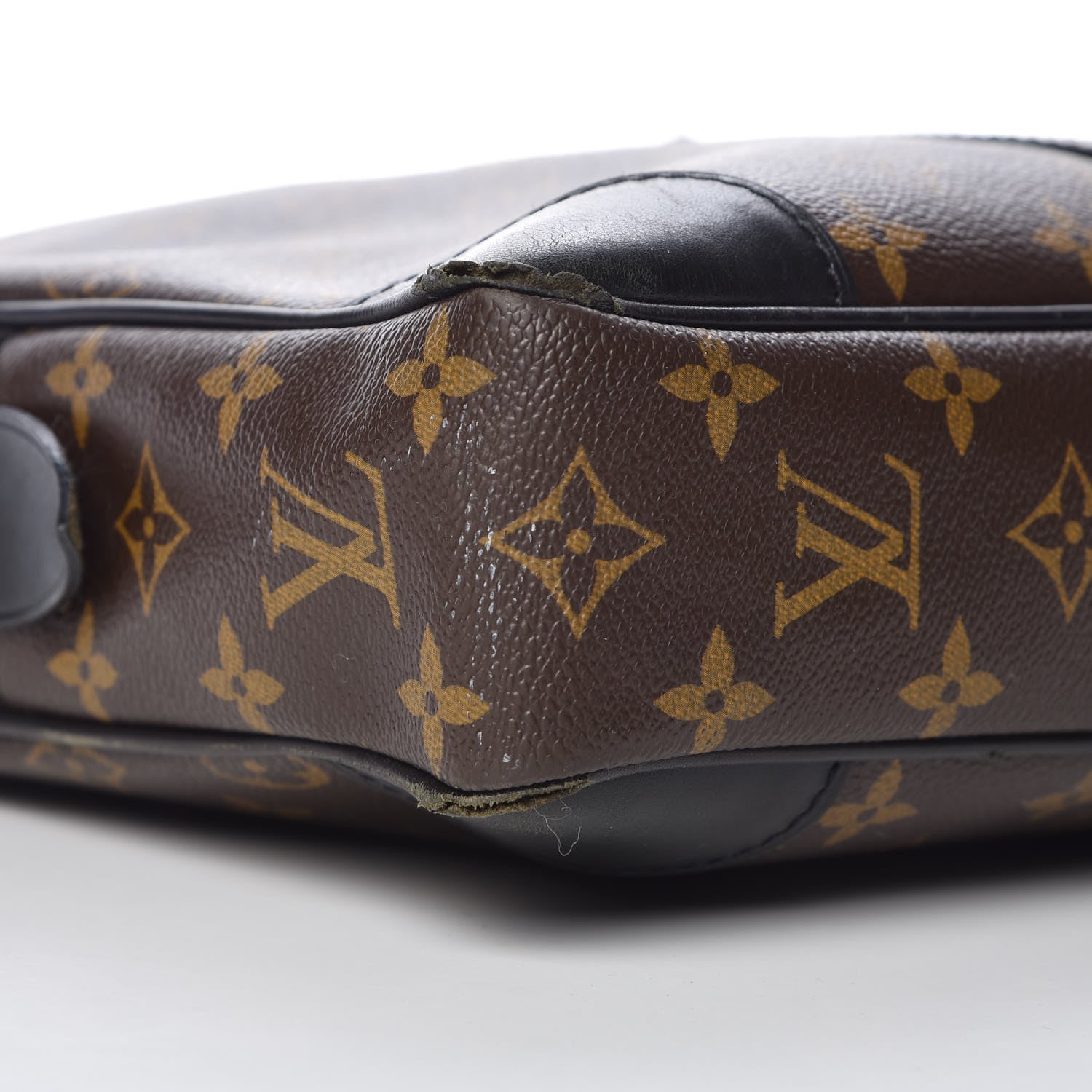 Louis Vuitton Monogram Macassar Porte Documents Voyage Soft Briefcase 9 of 10