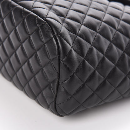 Chanel Lambskin Quilted Large Urban Spirit Backpack Black 10 of 10