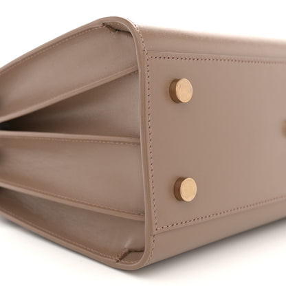 Saint Laurent Grained Calfskin Baby Sac De Jour Taupe 11 of 13