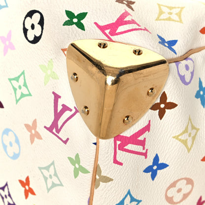 Louis Vuitton Monogram Multicolor Speedy 30 White 9 of 22