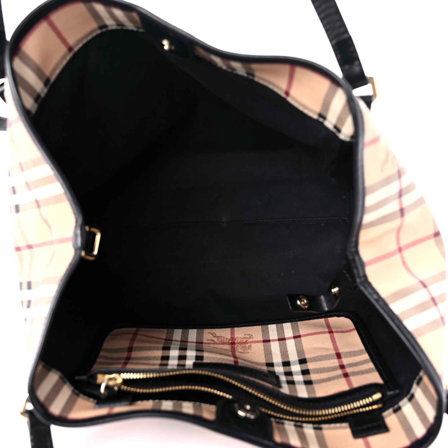 Haymarket Check Small Canterbury Tote Black