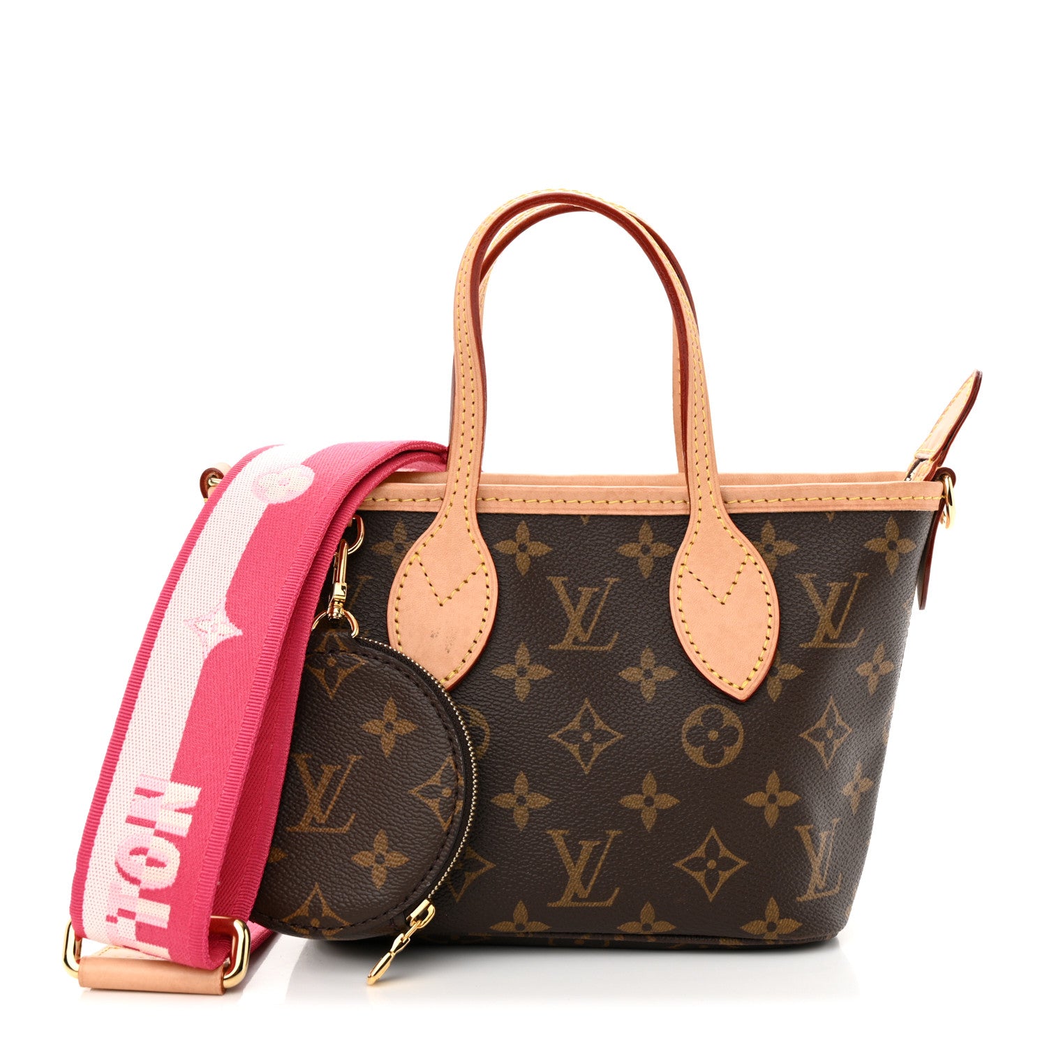 Louis Vuitton Monogram Neverfull BB Pink Peony 1 of 15