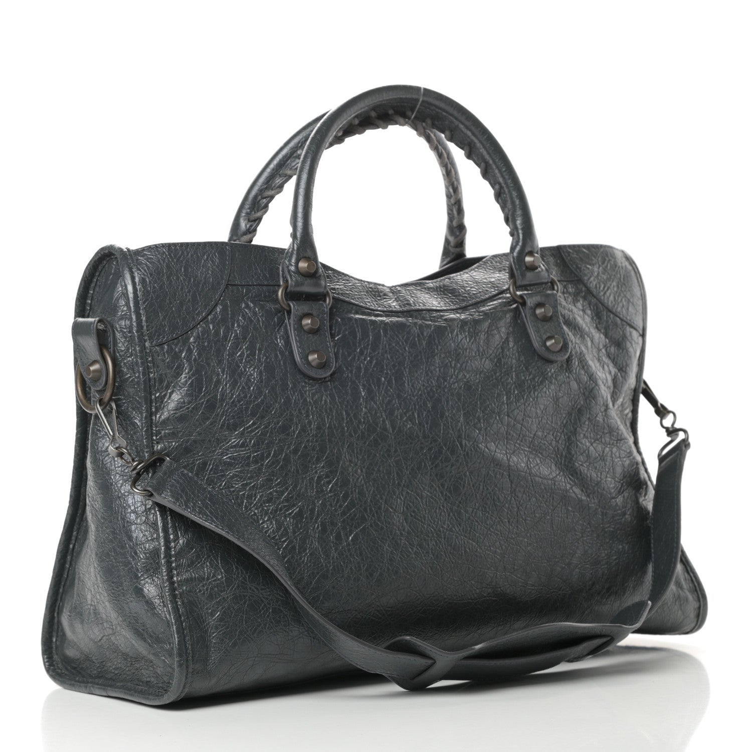 Balenciaga Agneau Classic Hardware City Anthracite 3 of 11