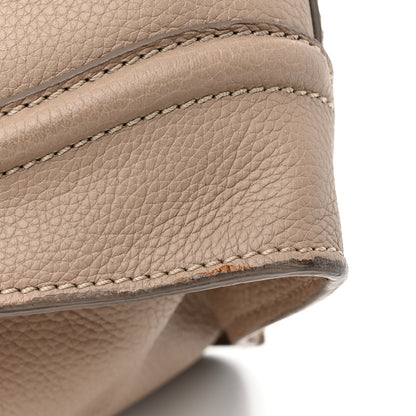 Celine Drummed Calfskin Mini Luggage Dune 18 of 20