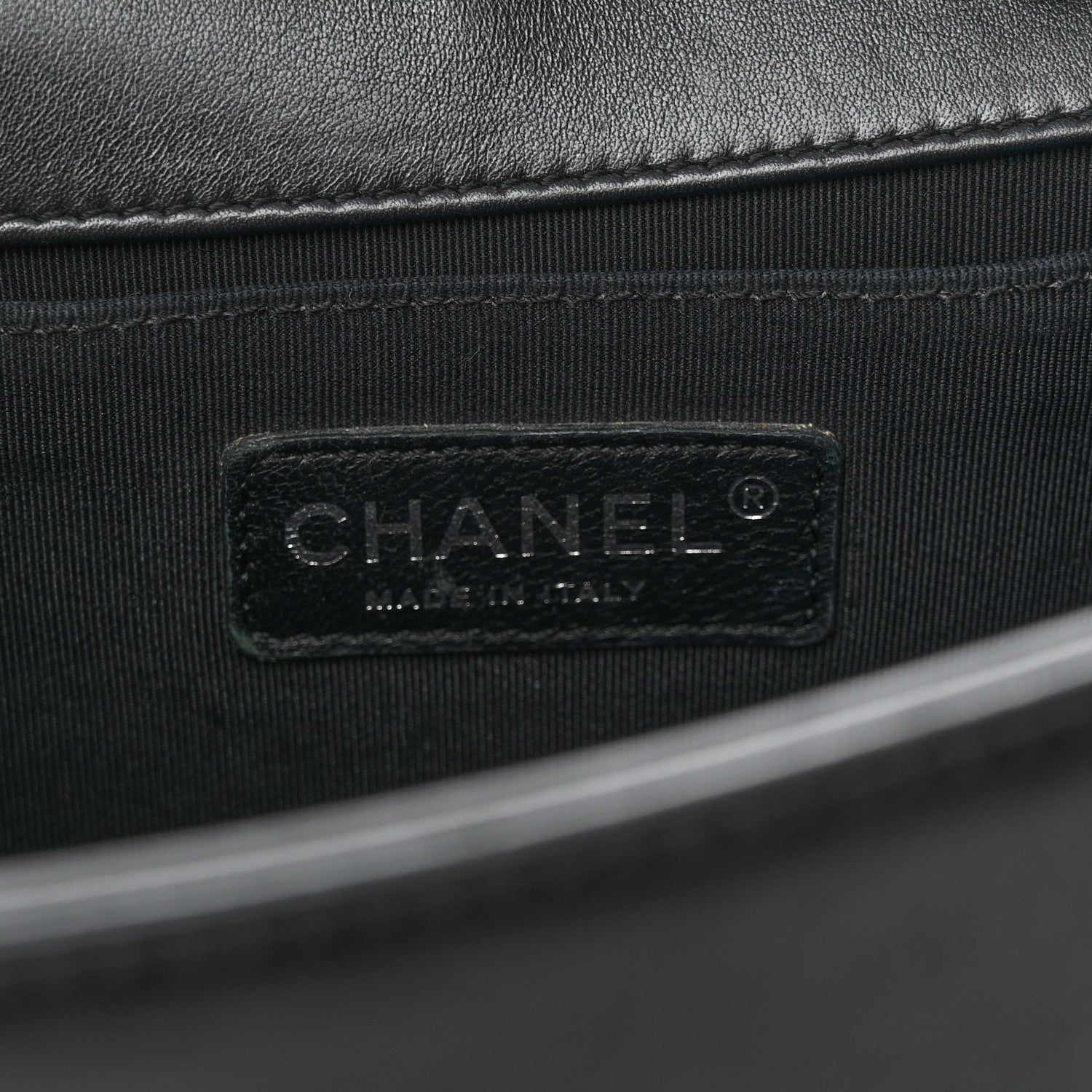 Chanel Calfskin Quilted Medium Boy Flap Black 5 of 10