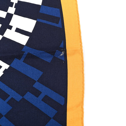 Hermes Cashmere Silk Op'H Shawl 140 6 of 6