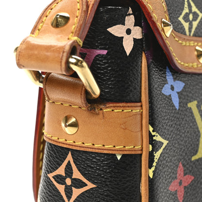 Louis Vuitton Monogram Multicolor Sologne Black 10 of 10
