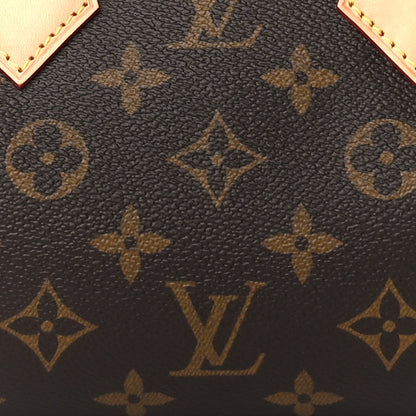 Louis Vuitton Monogram Speedy Bandouliere 20 Black 9 of 11