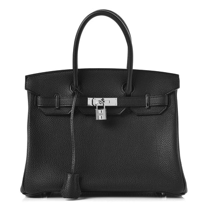 Hermes Togo Birkin 30 Black 1 of 34