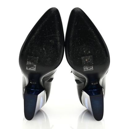 Christian Dior CHRISTIAN DIOR Soft Calfskin Ankle Boots 41 Black 5 of 8