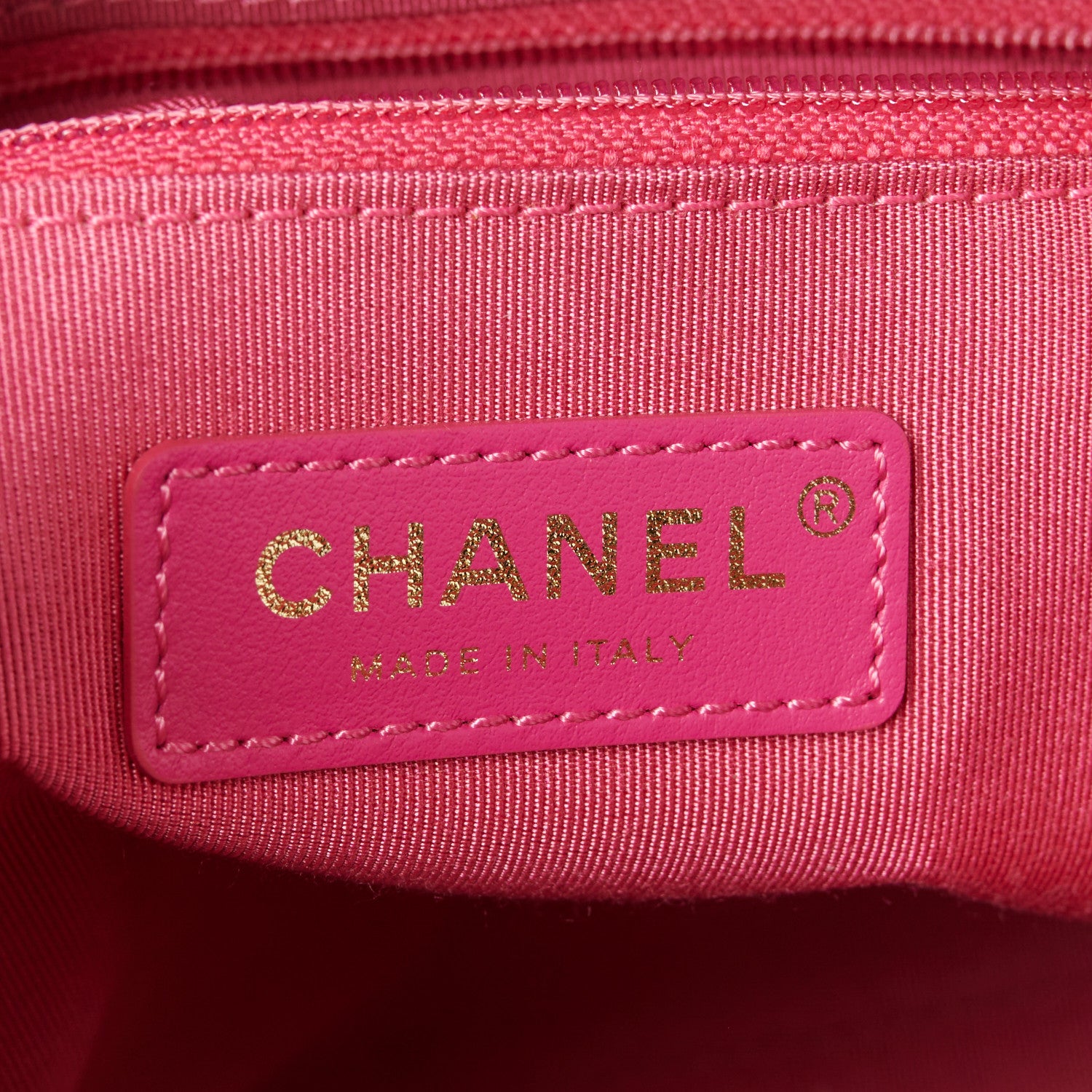 Chanel Tweed Calfskin Signe Hobo Coral White Black 6 of 10