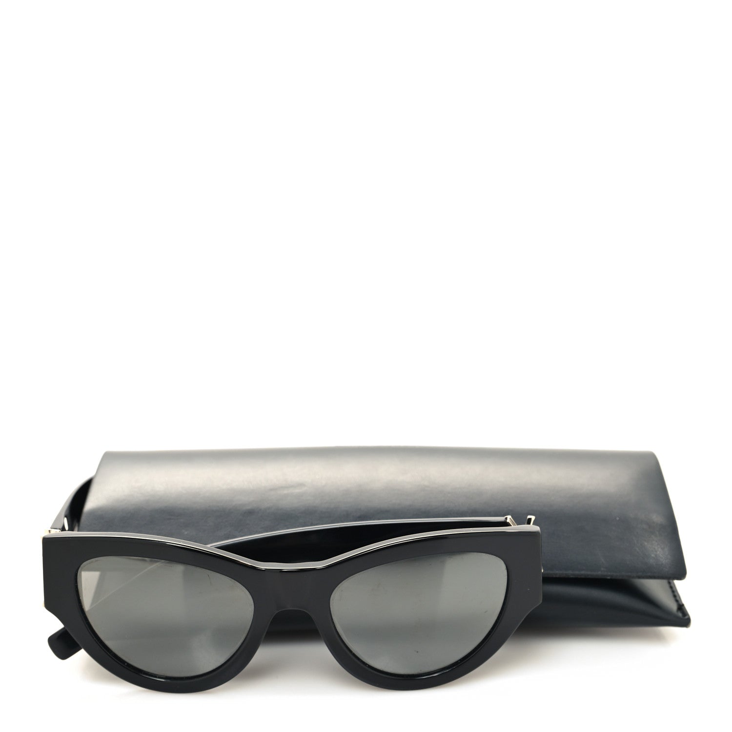 Saint Laurent Acetate Sunglasses SL M94 Black 8 of 8