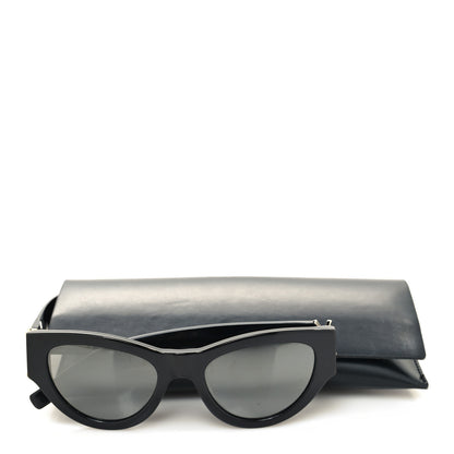 Saint Laurent Acetate Sunglasses SL M94 Black 8 of 8