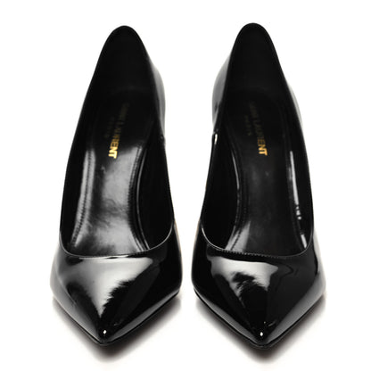 Saint Laurent Patent Opyum 110 Pumps 40 Black Gold 2 of 9