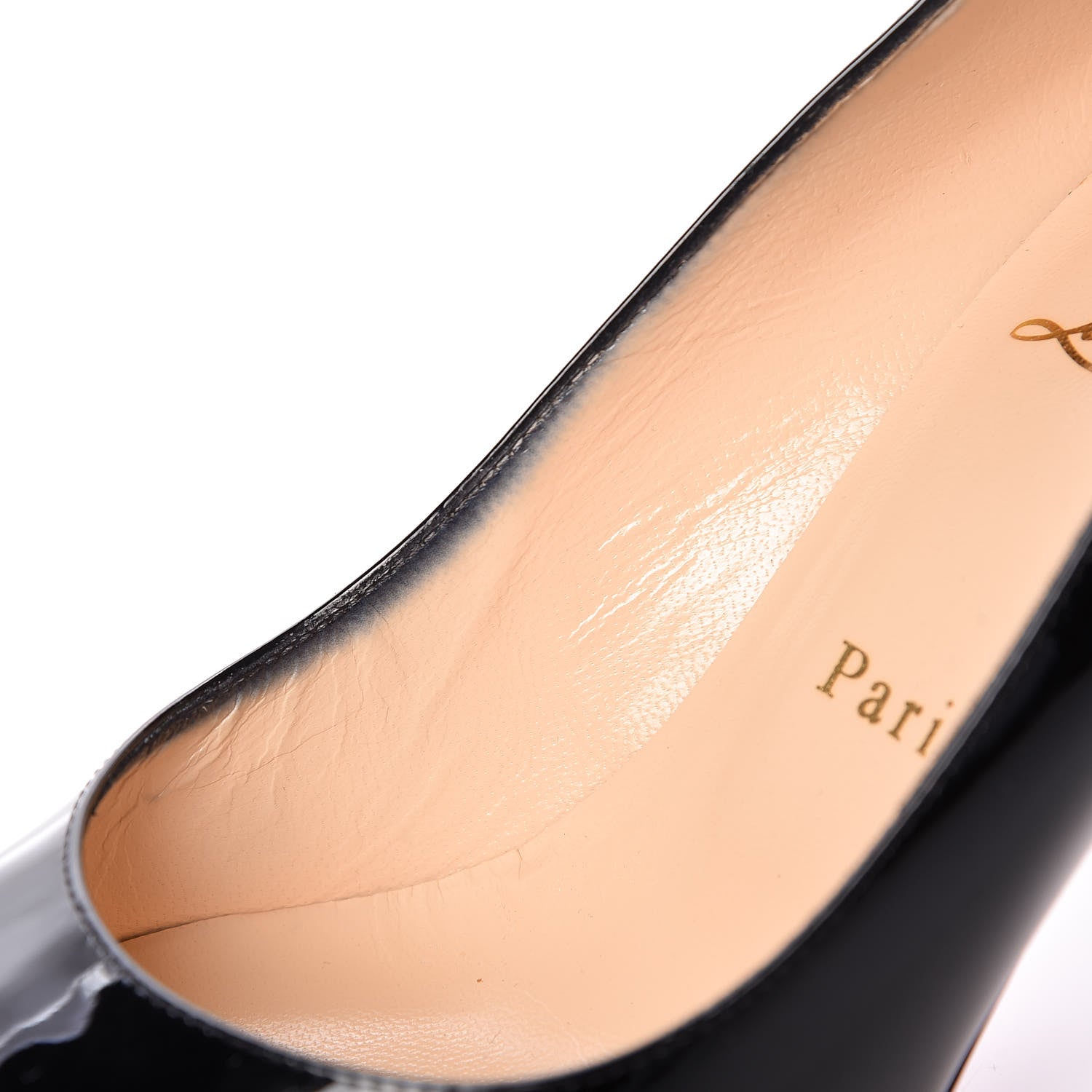 Christian Louboutin Patent Simple 85 Pumps 36.5 Black 8 of 9