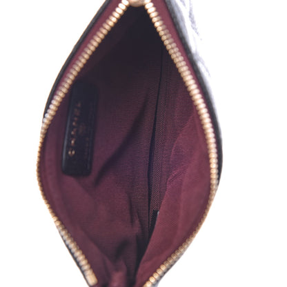 Chanel Caviar Quilted Small Cosmetic Case Black 5 of 8