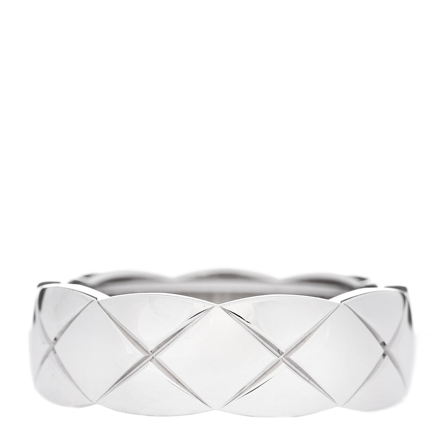 18K White Gold Small Coco Crush Ring 54 6.75