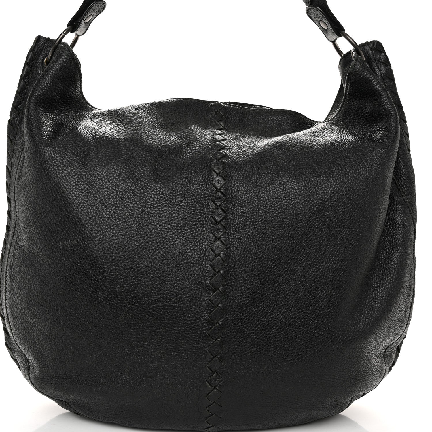 Bottega Veneta Cervo Deerskin Large Hobo Black 8 of 14