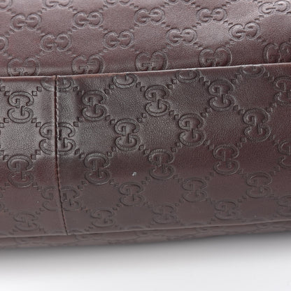 Gucci Calfskin Medium Horsebit Chain Hobo Brown 19 of 19