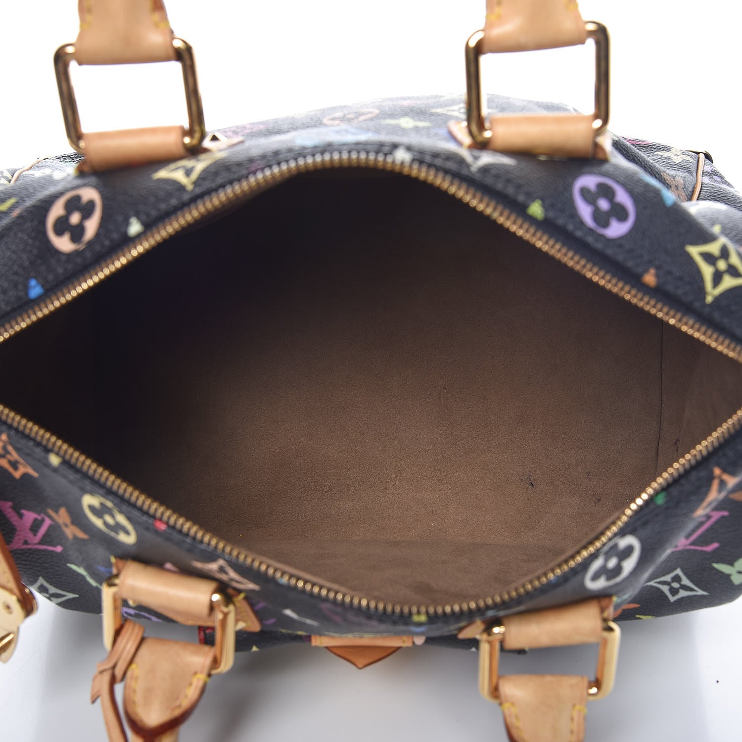 Louis Vuitton Monogram Multicolor Speedy 30 Black 5 of 10