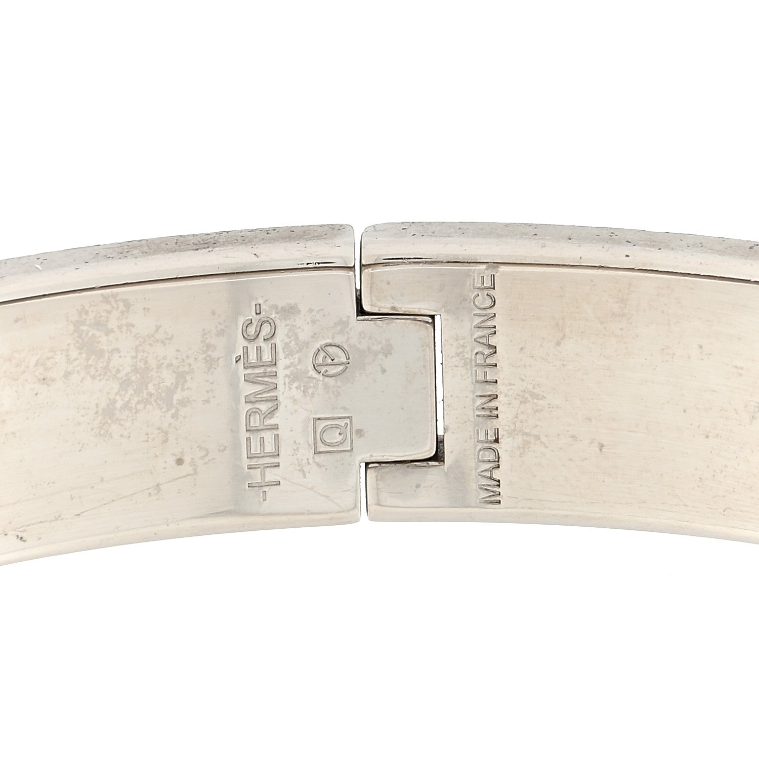 Hermes Enamel Narrow Clic Clac H Bracelet GM Bleu Royal 2 of 3