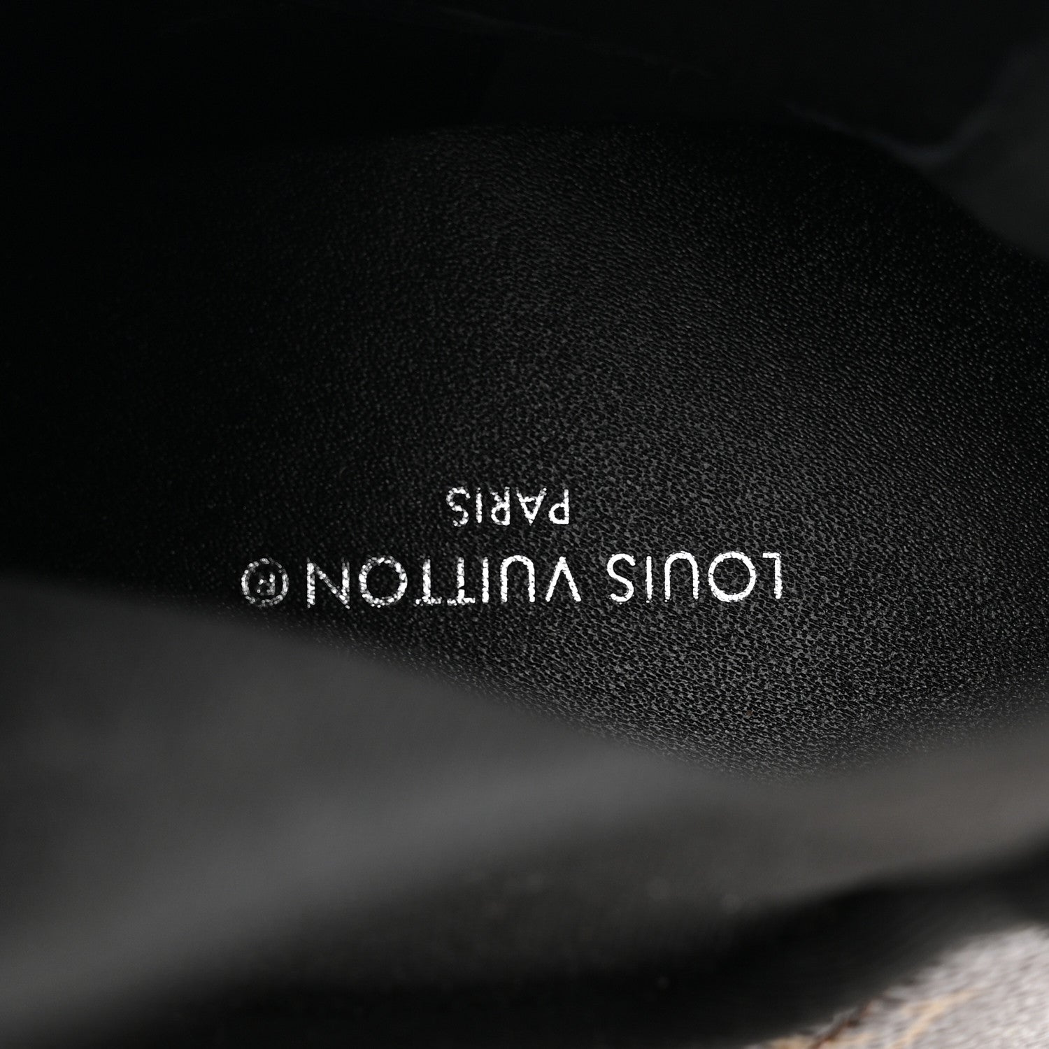 Louis Vuitton Patent Monogram Ruby Flat Ankle Boots 39 Black 9 of 9