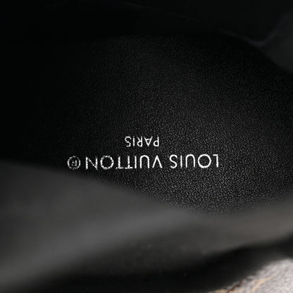 Louis Vuitton Patent Monogram Ruby Flat Ankle Boots 39 Black 9 of 9