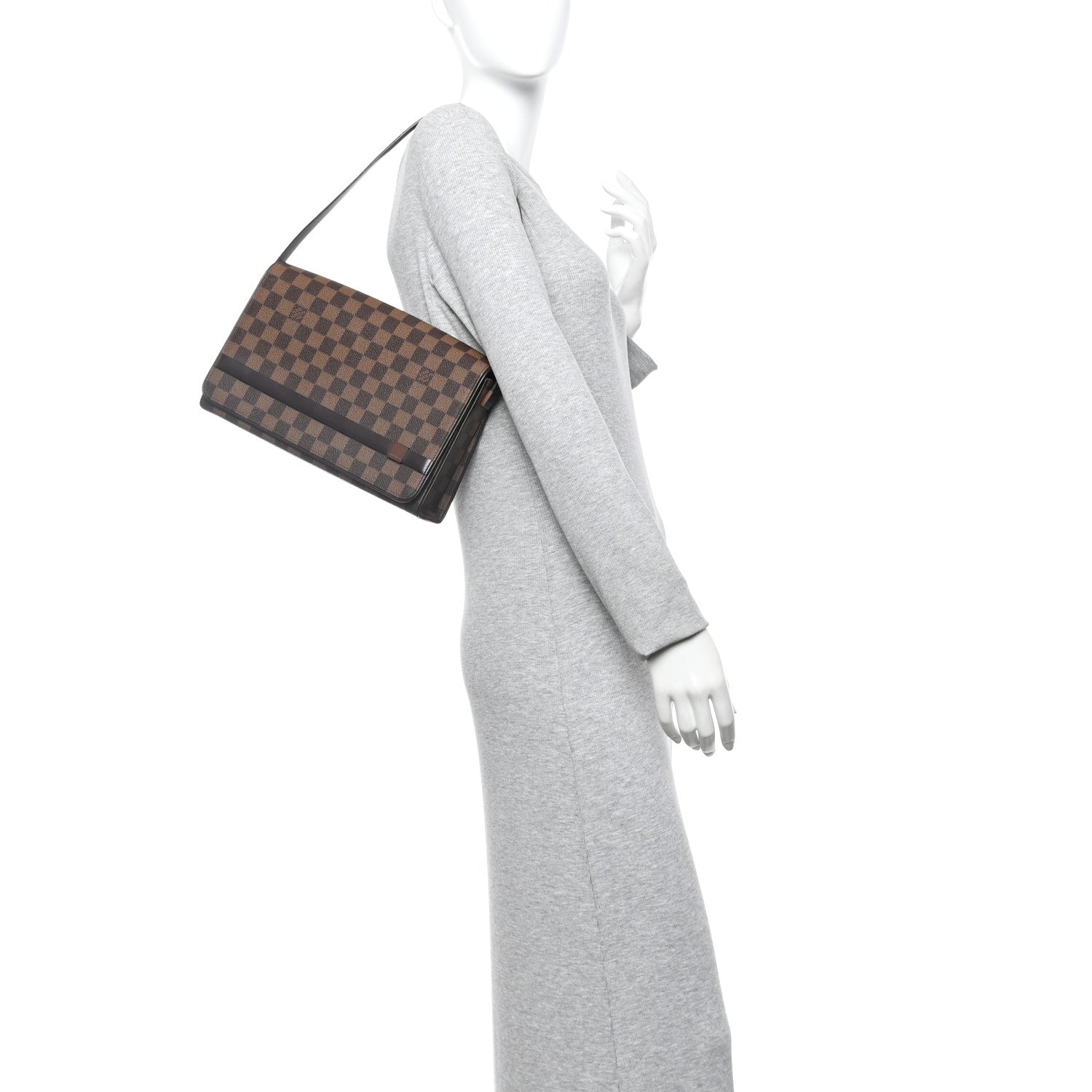 Louis Vuitton Damier Ebene Tribeca Long 2 of 14