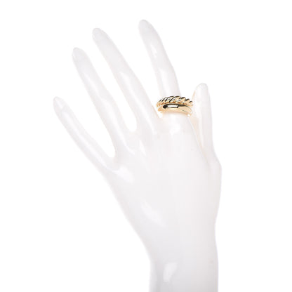 David Yurman 18K Yellow Gold Pure Form Stack Rings 54 7 2 of 6