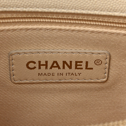Chanel Caviar Quilted Small Coco Handle Flap White 6 of 9