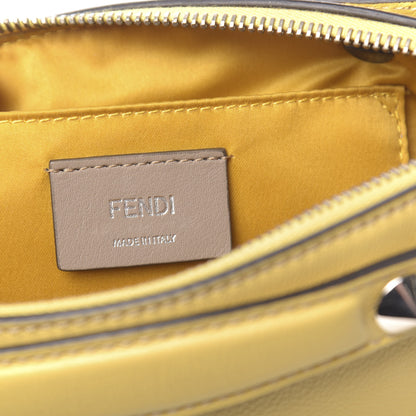 Fendi Vitello Dolce Crystal Croc Tail Mini By The Way Boston Bag Yellow 6 of 11