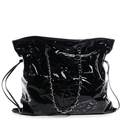 Chanel Patent Bonbons Shopper Tote Black 1 of 7