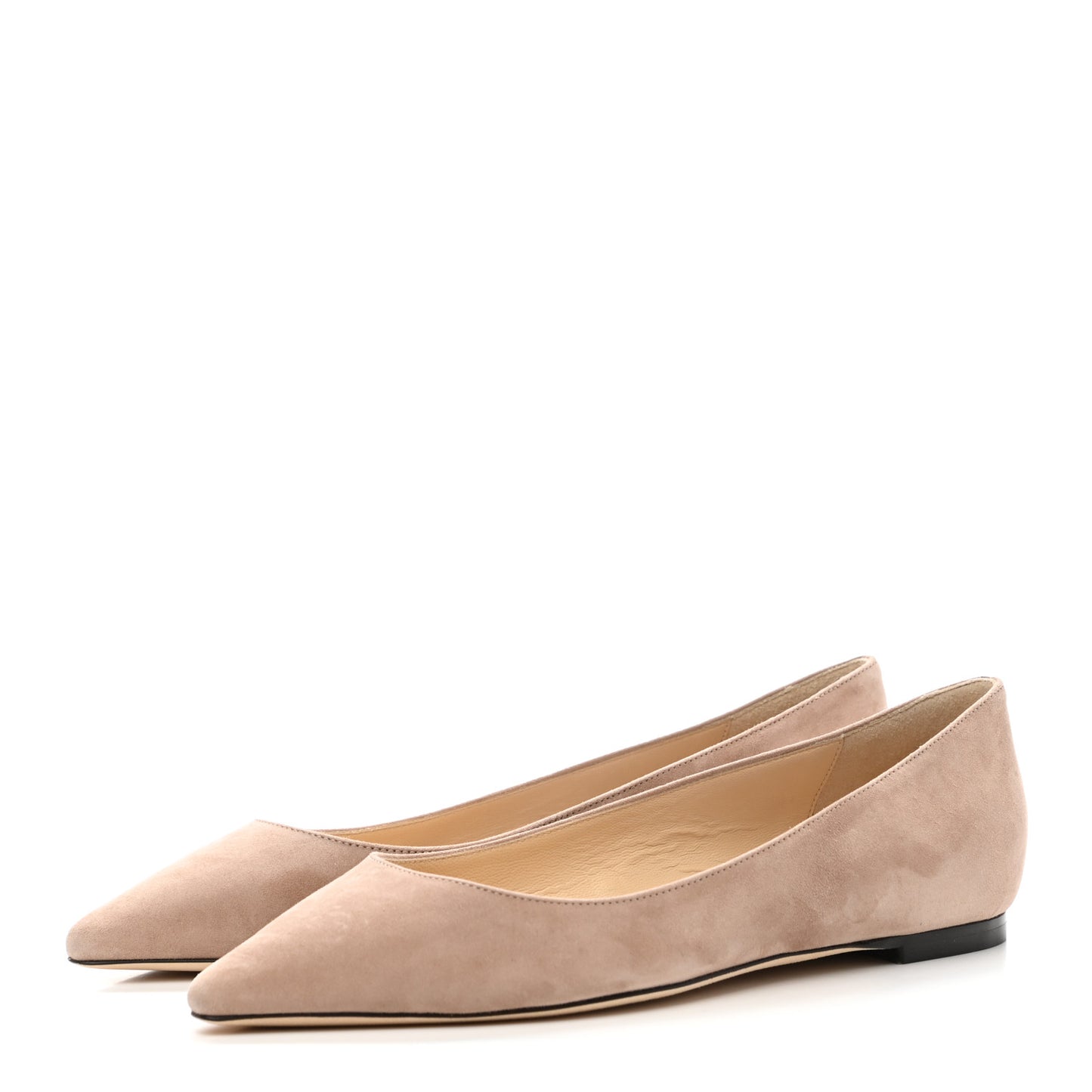 Suede Romy Flats 37.5 Ballet Pink