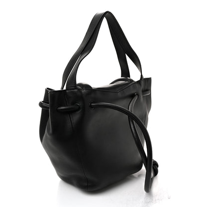 Bottega Veneta Calfskin Small Beak Tote Black 2 of 10
