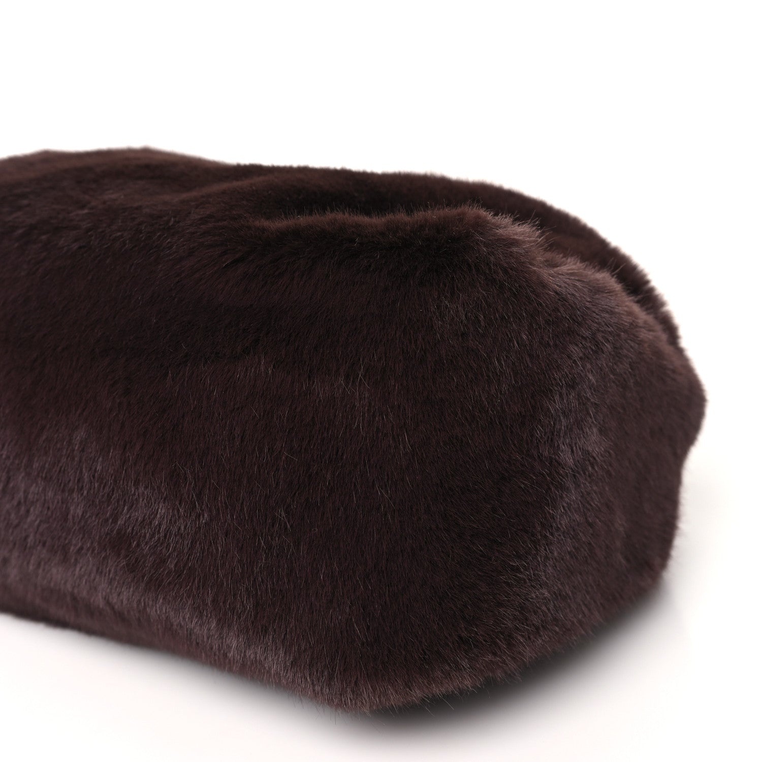 Alexander Wang Faux Fur Small Scrunchie Bag Cola 10 of 11