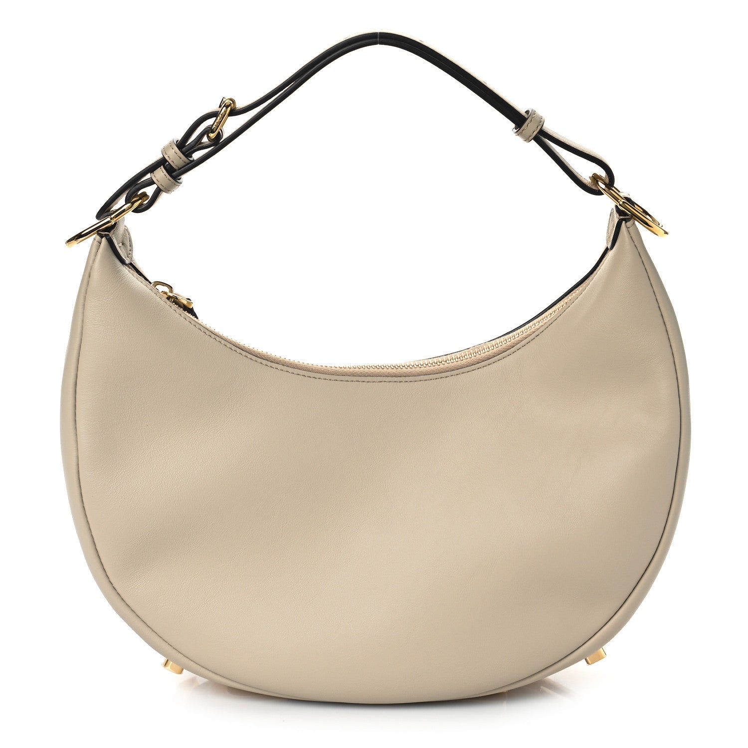 Fendi Vitello Grace Matte Small Fendigraphy Hobo Bag Nuvola 1 of 8